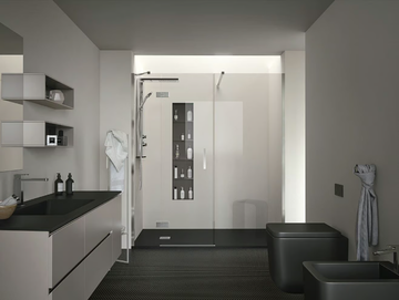 STYLÉ - Rectangular crystal shower cabin by Gruppo Geromin - view 3